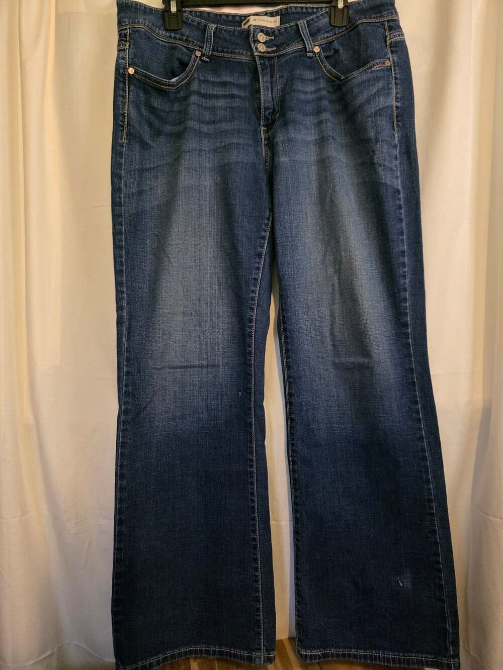 Levi's 529 Curvy Boot Cut Dark Wash Jeans